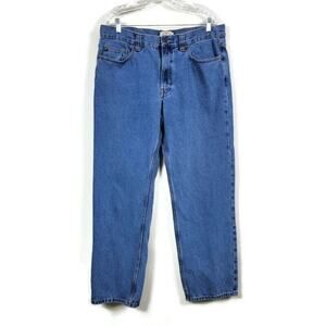 Blue Mountain Jeans Straight Leg Mens 36x34 Blue Cotton Classic Denim